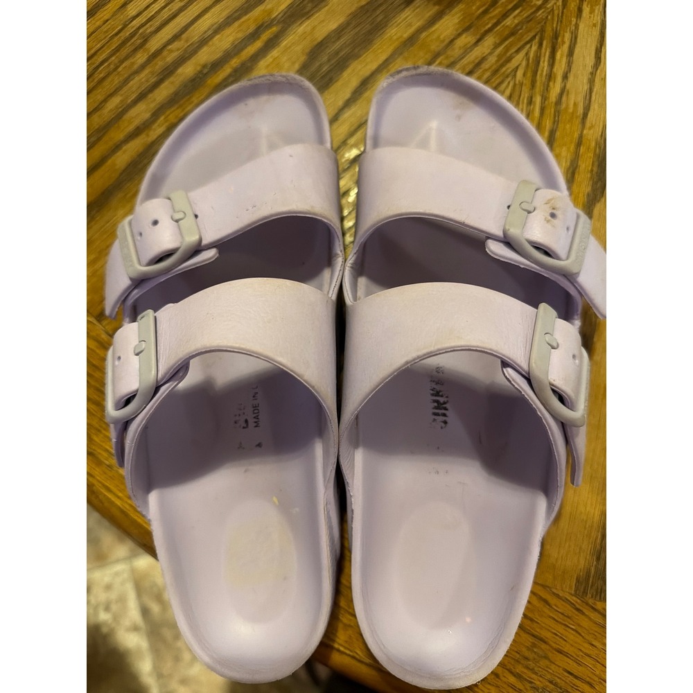 Birkenstock Arizona EVA Lavender Purple Waterproof Slide Sandals Womens